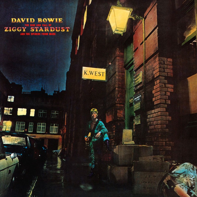 DAVID BOWIE THE RISE AND FALL OF ZIGGY STARDUST SPIDERS
